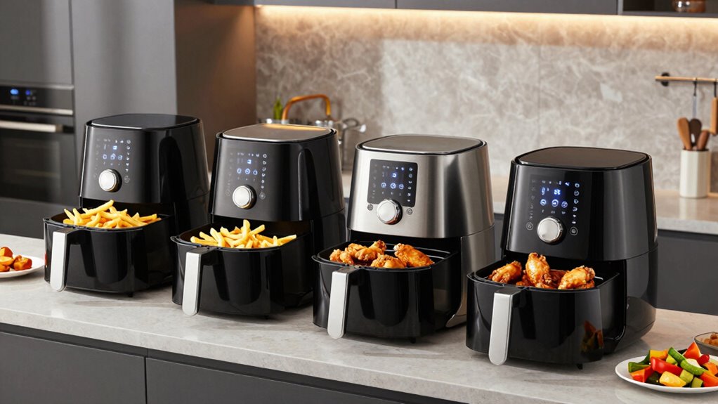 top dual basket air fryers