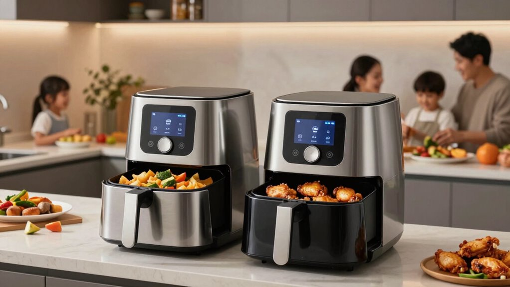 top dual zone air fryers