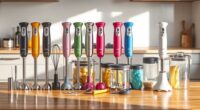 top easy clean immersion blenders
