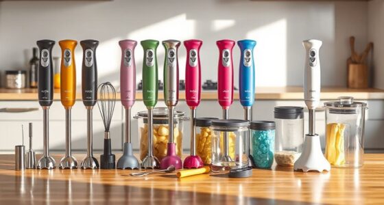 top easy clean immersion blenders