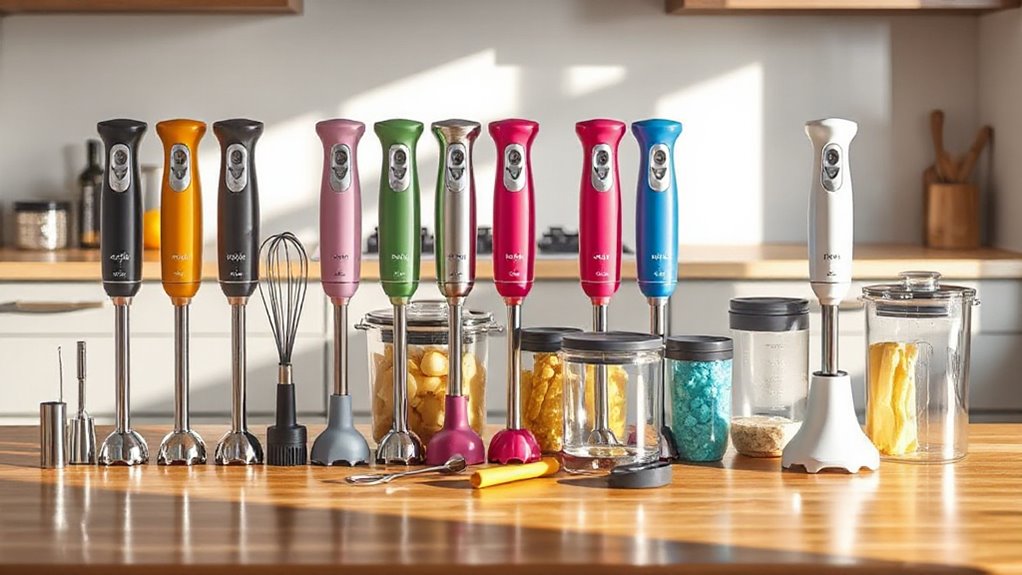 top easy clean immersion blenders