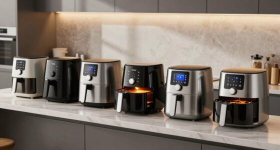 top quiet rotisserie air fryers