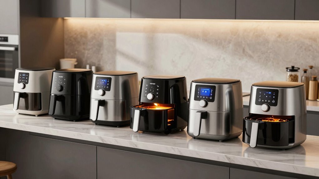 top quiet rotisserie air fryers