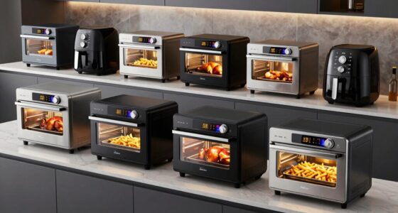 top rotisserie air fryer ovens