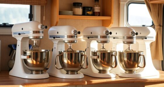 top rv tilt head mixers