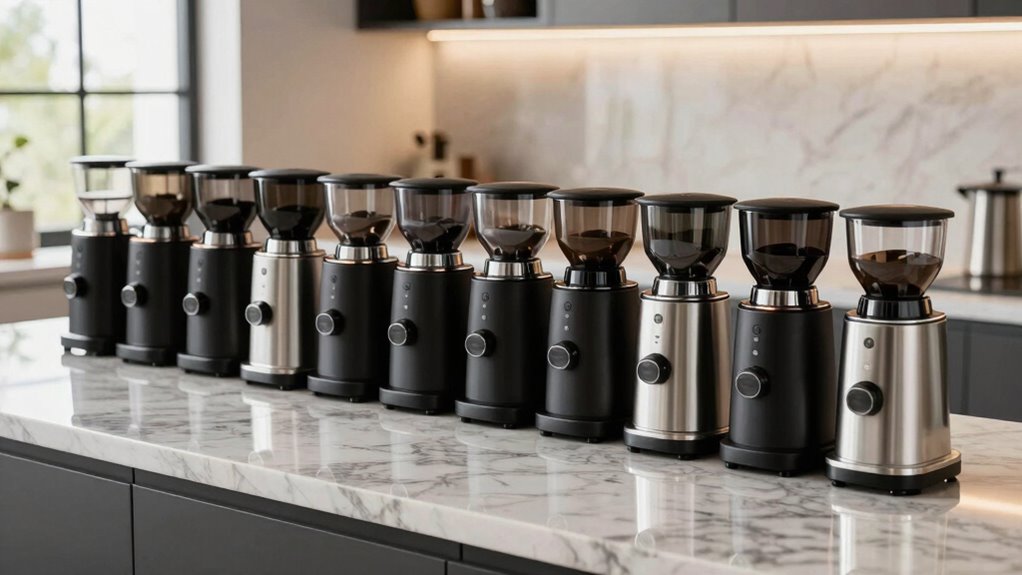 top small countertop coffee grinders