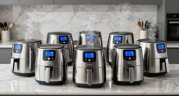 top stainless steel air fryers