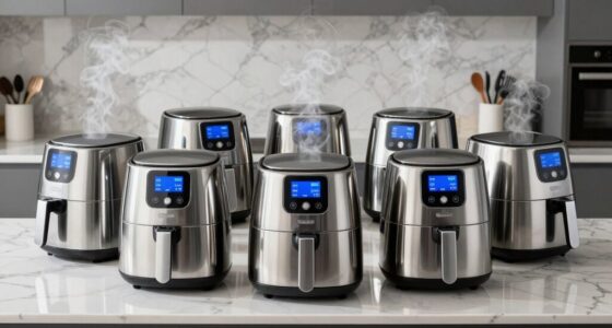 top stainless steel air fryers