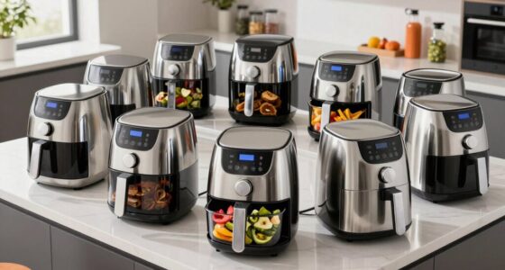 top stainless steel air fryers