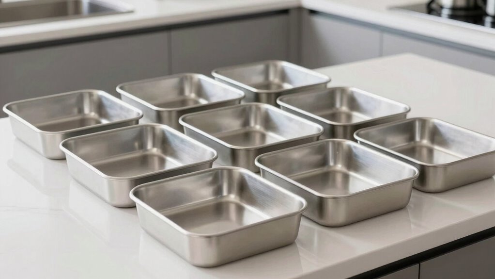 top stainless steel baking sets
