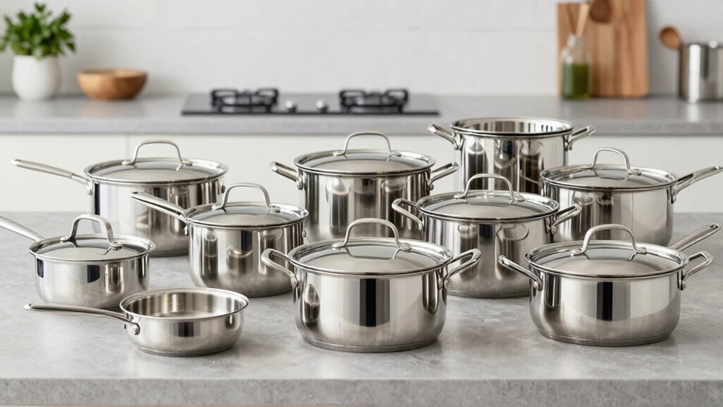 top stainless steel cookware