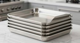 top stainless steel pan sets