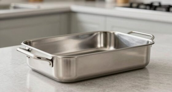 top stainless steel roasting pans