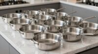 top stainless steel roasting pans