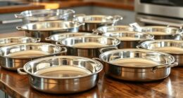 top stainless steel roasting pans