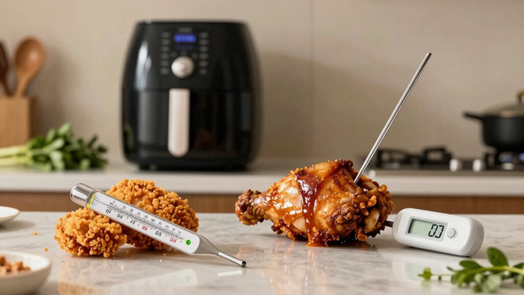 use probe for precise cooking