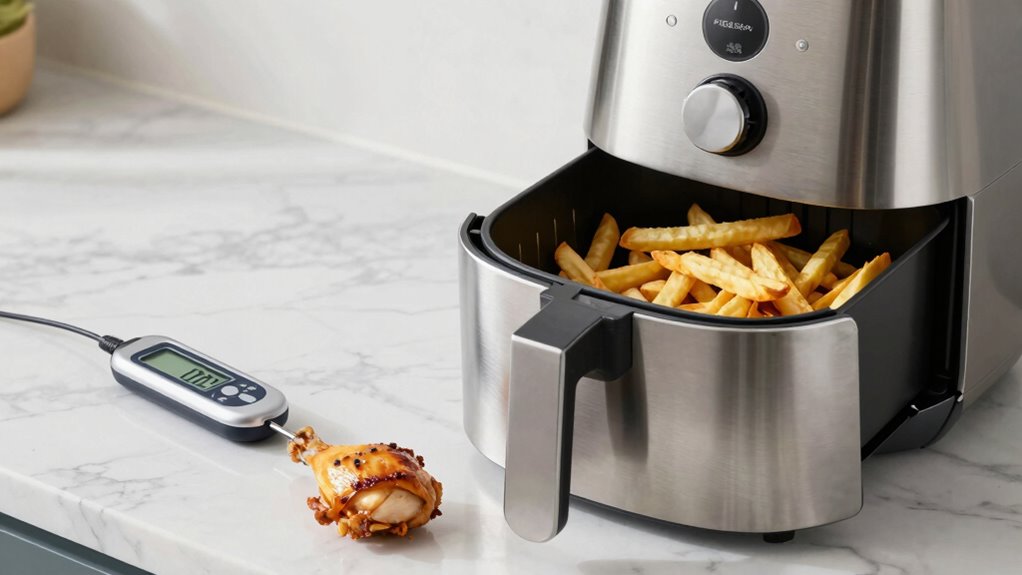 use thermometer for quick checks