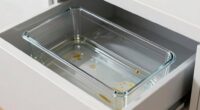 water in drawer grease method