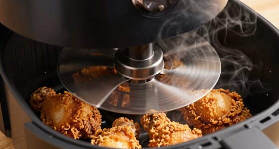 air circulation for even cooking