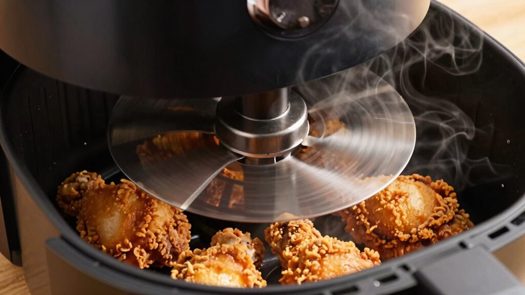 air circulation for even cooking