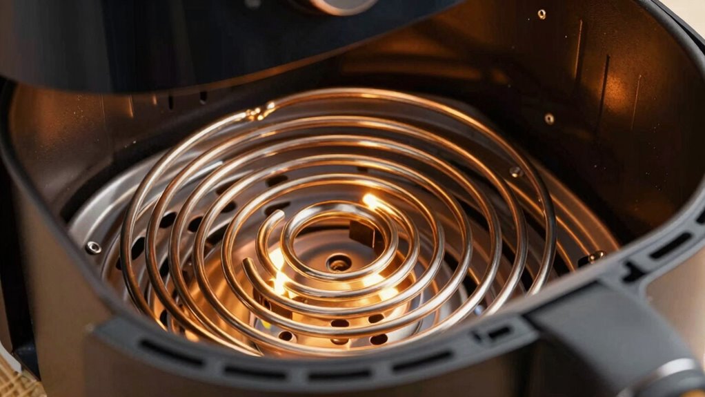 air fryer heating components