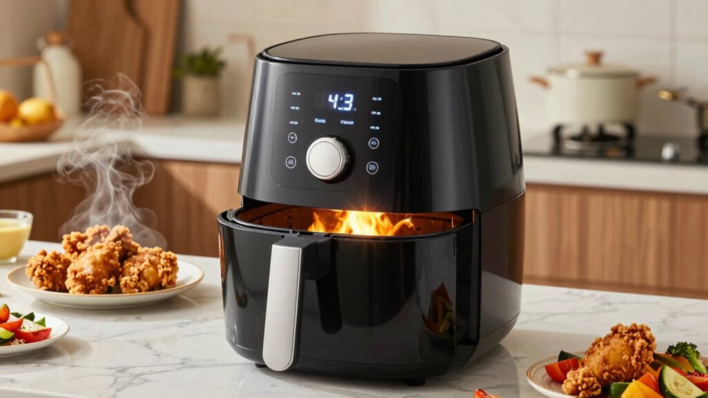 air fryer keep warm feature