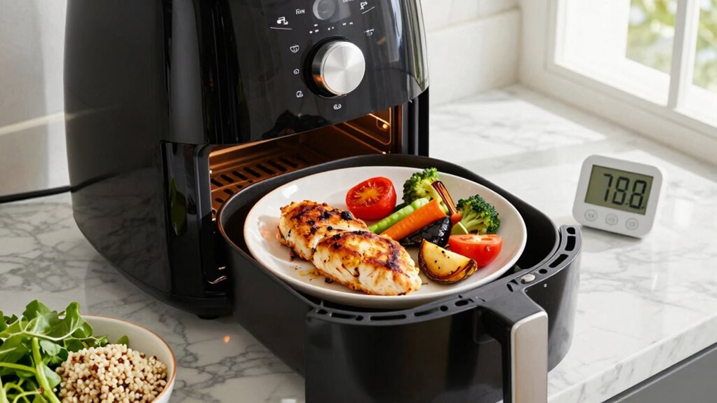 air fryer meal prep efficiency