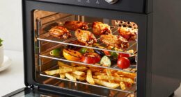 air fryer rack level functions