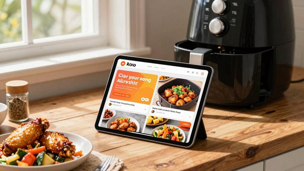 air fryer recipe apps enhance cooking