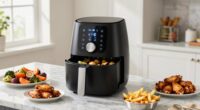 batch cooking air fryer features