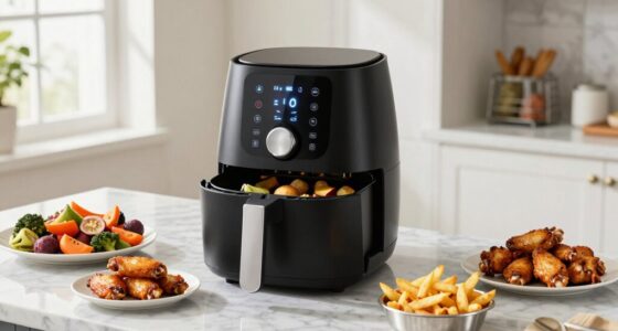 batch cooking air fryer features