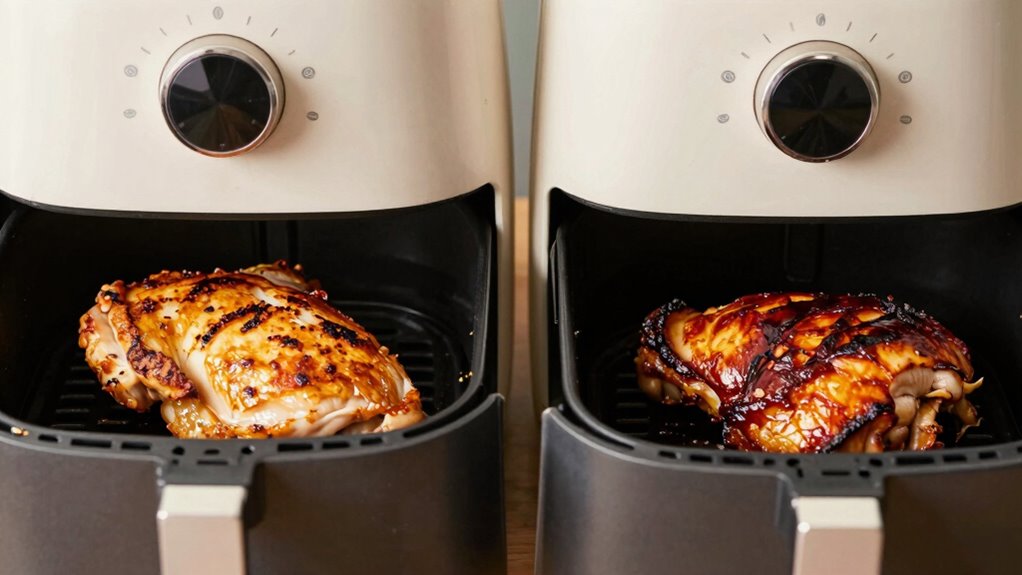 broil versus convection roasting
