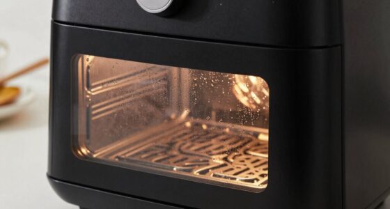 condensation inside air fryer