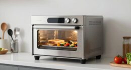 convenient single door countertop ovens