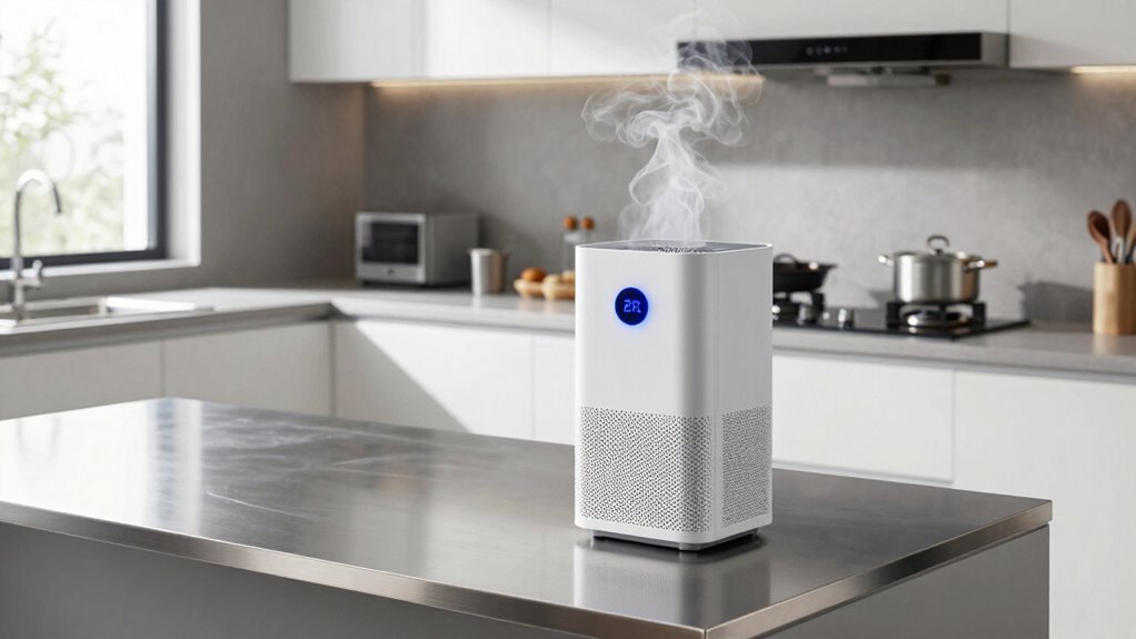 cooking odor removal limitations