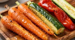 crispy flavorful vegetable snacks