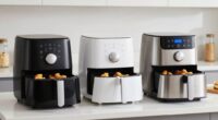 different capacity air fryers
