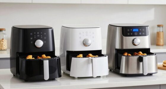 different capacity air fryers