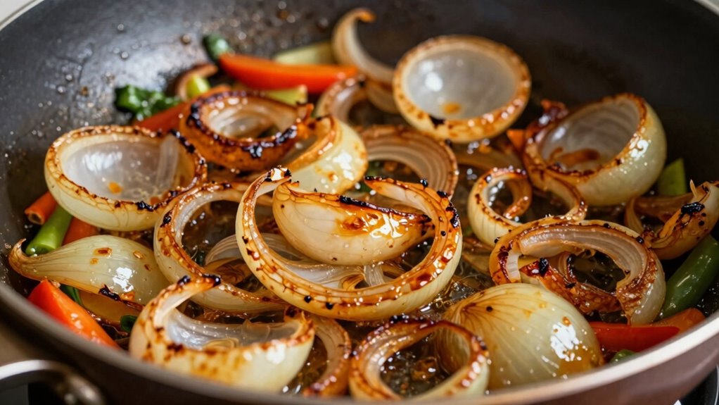 early browning signals flavor development