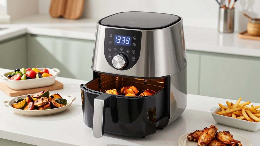 efficient large capacity air fryer