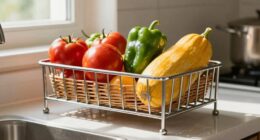 elevated rack exceeds basket