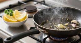 eliminate lingering greasy odors