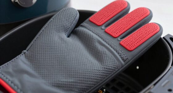 enhanced heat resistant oven mitts