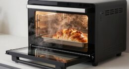 enhances baking with steam