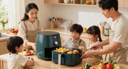 family friendly dual zone cooking