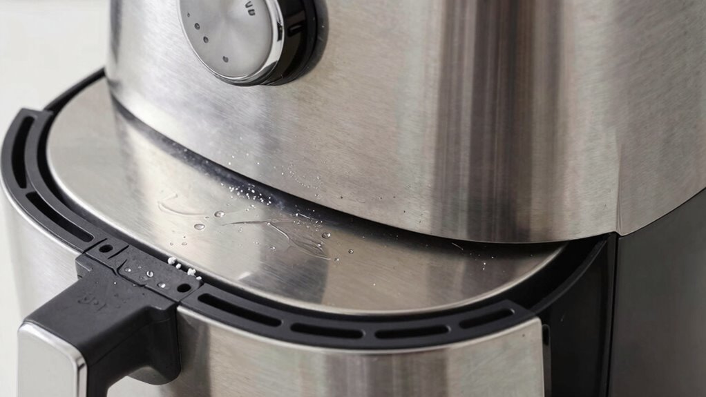 gentle cleaning preserves appliance shine