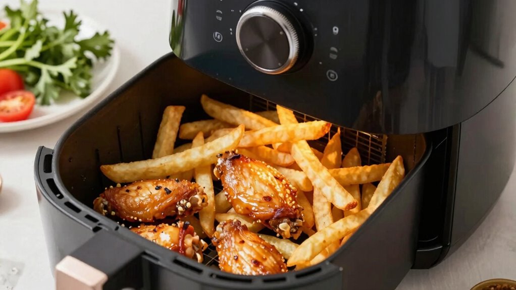 healthy crispy low oil cooking
