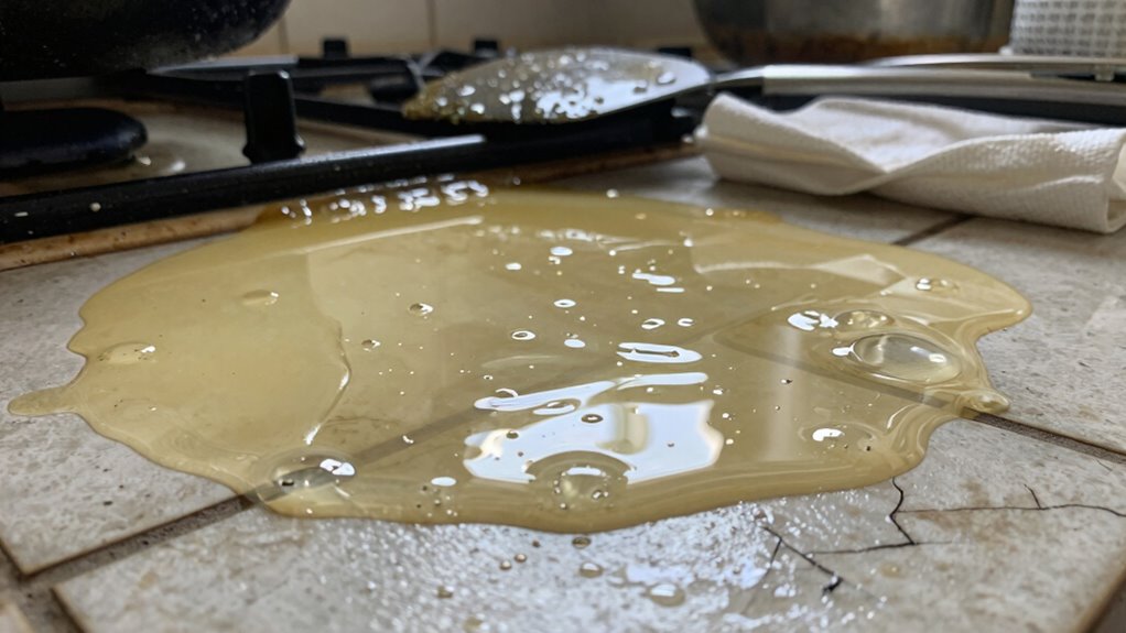 hidden grease promotes contamination