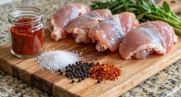 layer seasonings for flavor