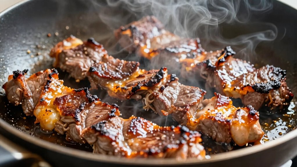 mid cook temperature and flavor control